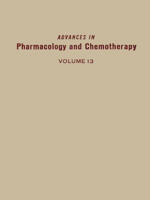cover image of Advances in Pharmacology and Chemotherapy
